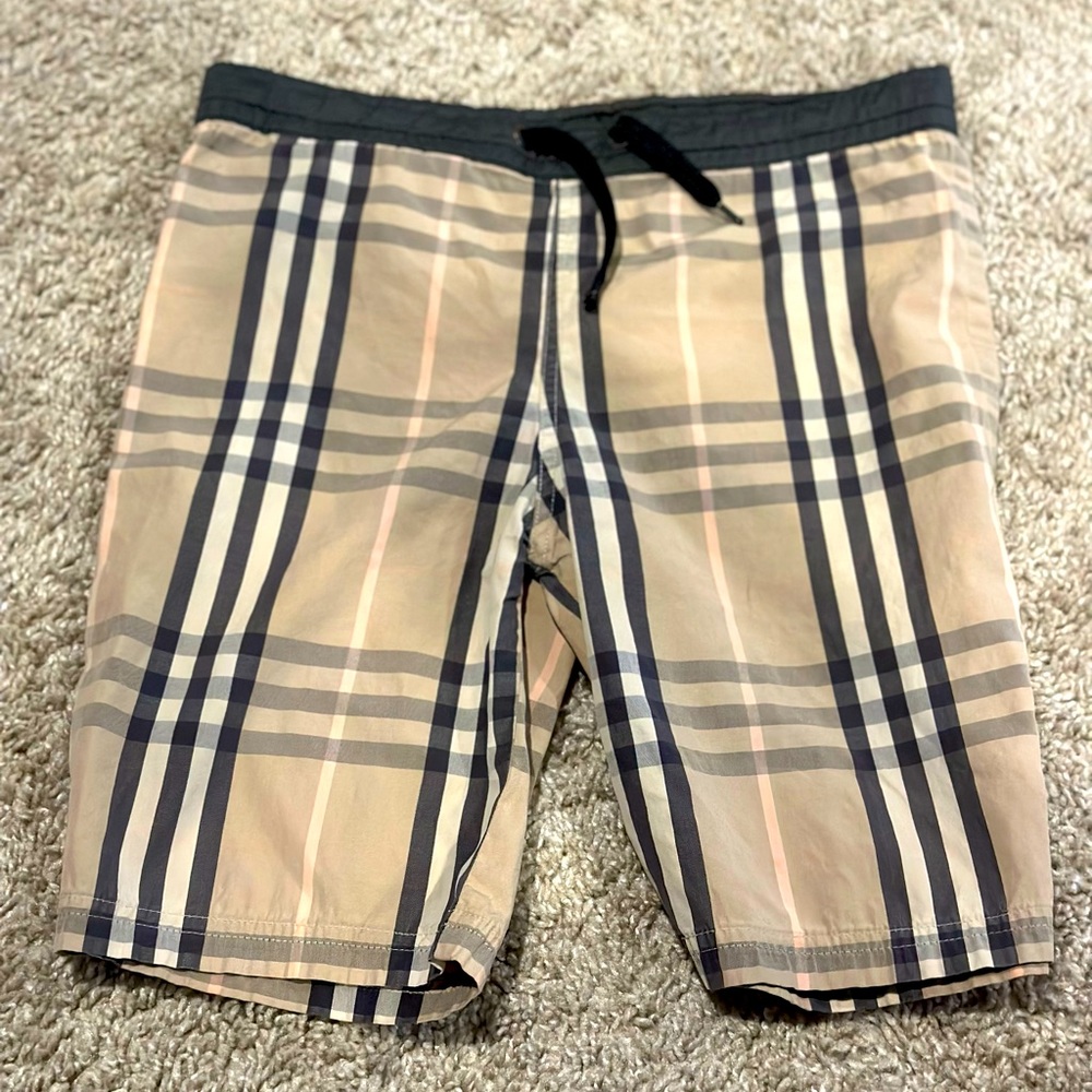 Burberry swim trunks